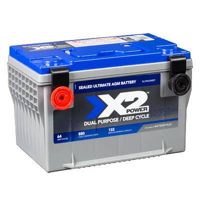 X2Power Car Battery | Group 78 | 850 CCA | Premium AGM