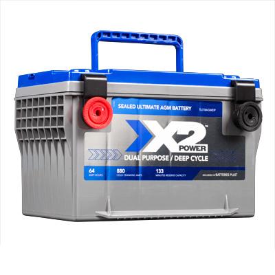 X2Power Car Battery | Group 78 | 850 CCA | Premium AGM