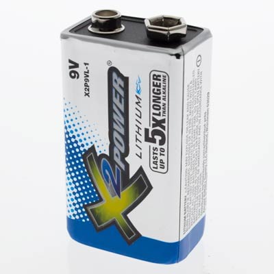 X2Power 9V 9V, 6LR61 Lithium Battery - 10 Pack - 10 Pack