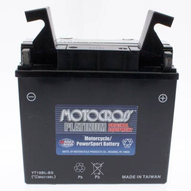 Yuasa 12V 17.7Ah YT19BL-BS Powersport Battery - 0