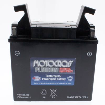 Yuasa 12V 17.7Ah YT19BL-BS Powersport Battery - 0
