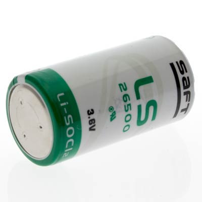 Saft 3.6V C, LR14 Lithium Battery