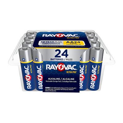 Rayovac UltraPro AA Alkaline Battery - 24 Pack