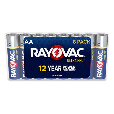 Rayovac UltraPro AA Alkaline Battery - 8 Pack