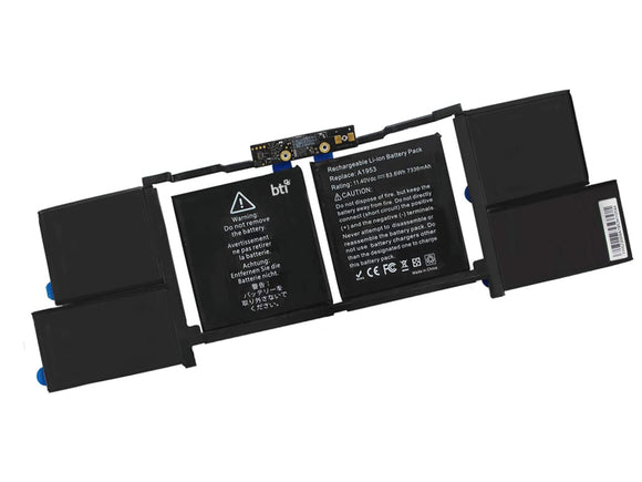 Li-Ion Notebook Battery for APPLE - 6-CELLS 11.4V 7336mAh 83.6Whr
