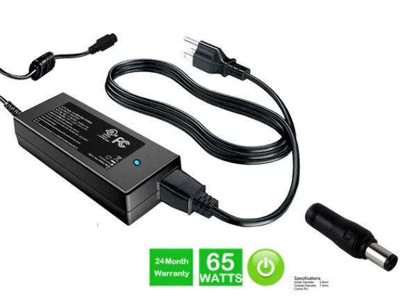 AC Adapter for DELL - 19V 65W