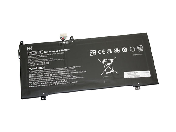 Li-Ion Notebook Battery for HP - 3-CELL 11.55V 5275mAh 60.9Wh
