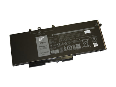 Li-Ion Notebook Battery for DELL - 4-CELLS 7.6V 8500mAh 68Whr