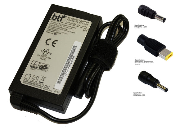 AC Adapter for LENOVO - 20V 65W (Brick: PS-VEG65 TIP: CT00103, CT00139, CT00134)