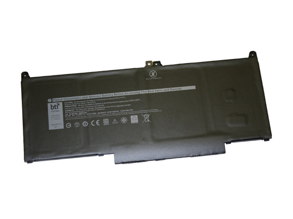 Li-Ion Notebook Battery for DELL - 4-CELLS 7.6V 7894mAh 60Whr