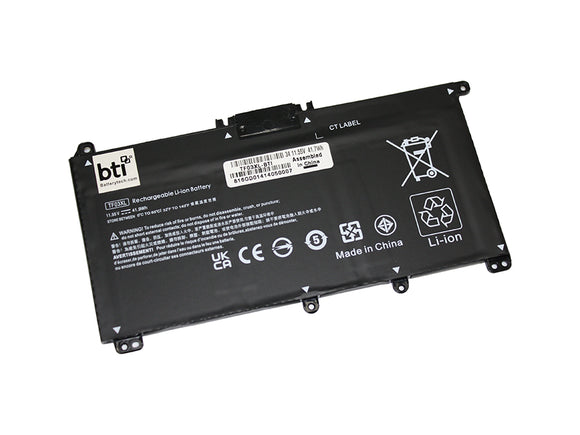 Li-Ion Notebook Battery for HP - 3-CELLS 11.55V 3615mAh 42Whr
