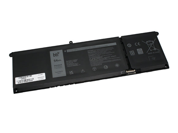 Li-Ion Notebook Battery for DELL - 4-CELLS 15V 3420mAh 54Whr