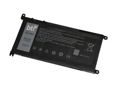 Li-Ion Notebook Battery for DELL - 3-CELLS 11.4V 3684mAh 42Whr
